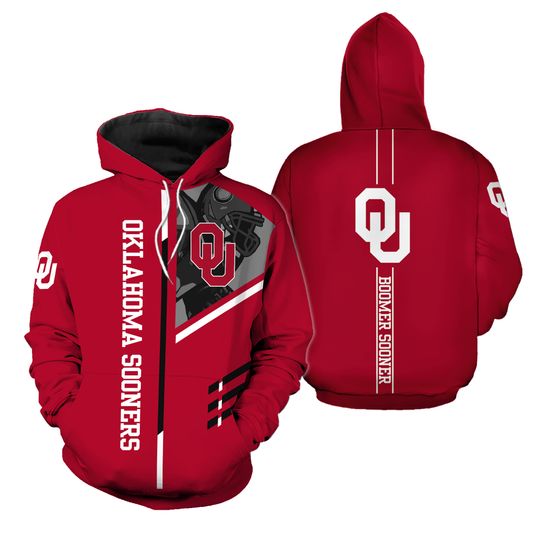 Discover Oklahoma Sooners 3D Hoodie