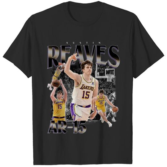 Discover Vintage 90s Basketball Bootleg Style T-Shirt, AUSTIN REAVES Graphic Tee