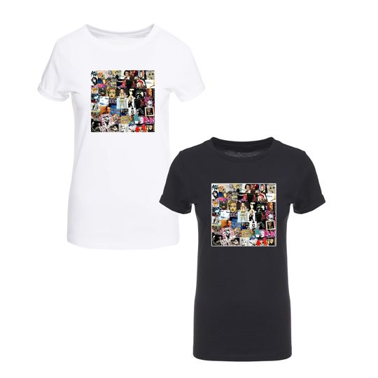 Discover Madonna Like A Prayer Music True Blue Ray Of Light Breathless T-shirt
