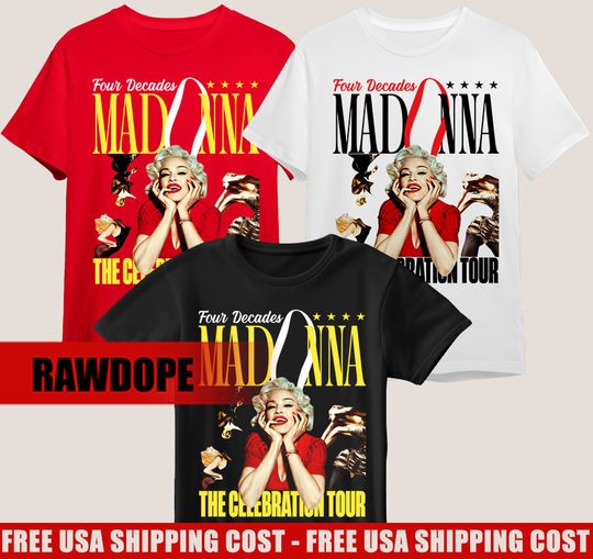 Discover Madonna The Celebration Tour T-Shirt