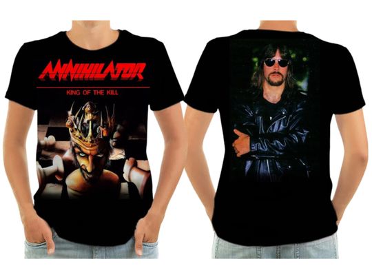 Discover Annihilator  the 70s, 80s, and 90s Rock Legends 3D Tshirt