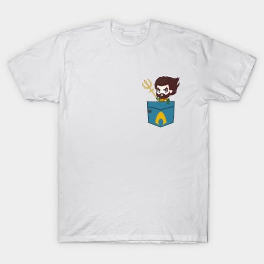 Discover JASON MOMOA CARTOON King Of Atlantis - T-Shirt