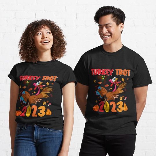 Discover Thanksgiving Run Turkey Trot Huffin for the Stuffin Classic T-Shirt
