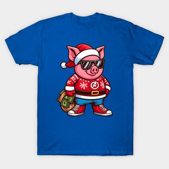 Discover Pig Xmas - Christmas - T-Shirt
