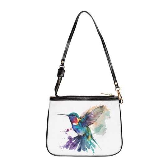 Discover Watercolor Hummingbird Small Shoulder Bag