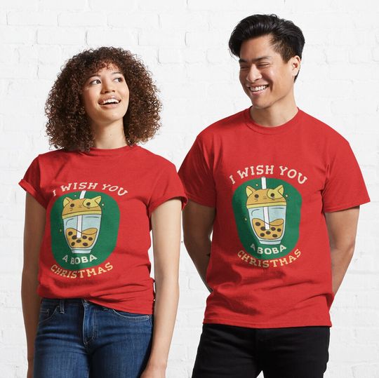Discover Boba Cat Classic T-Shirt