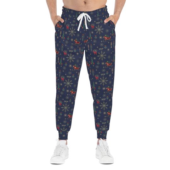 Discover Christmas Design Athletic Joggers Halloween Joggers