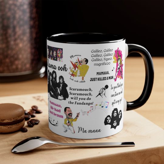 Discover Mama Event Oooh Mug, New Year Queen Accent Mug