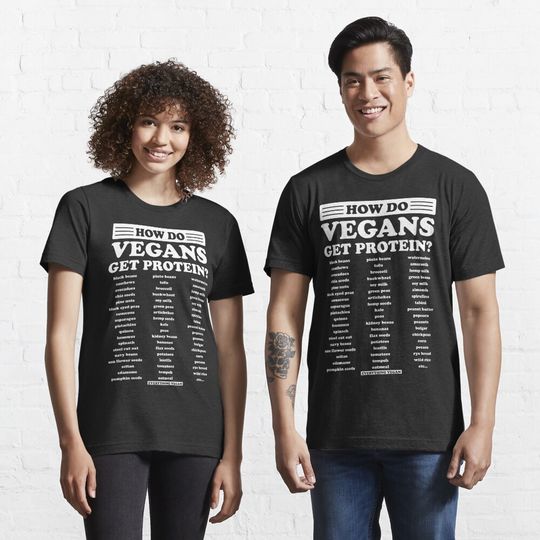 Discover How Do Vegans Get Protein Essential T-Shirt
