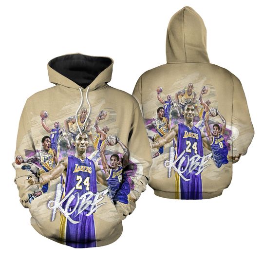 Discover Basketball Superstar Number 8 No. 24 3D Hoodie