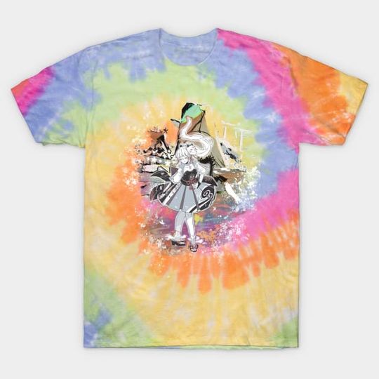 Discover Ayaka Genshin Impact Tie Dye T-Shirt