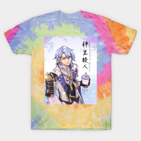 Discover Ayato Genshin Impact Tie Dye T-Shirt
