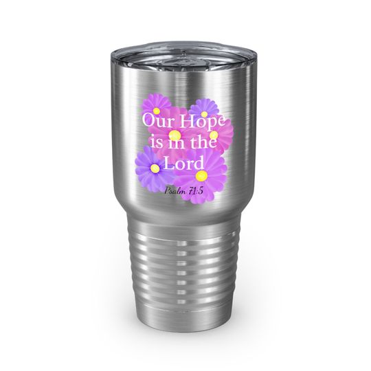 Discover Ringneck Tumbler, 30oz Hope in the Lord Psalms