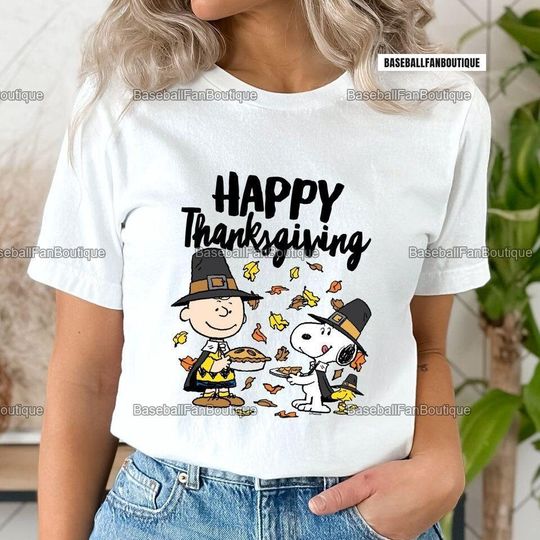 Discover Snoopy Halloween Autumn Pumpkin T-Shirt