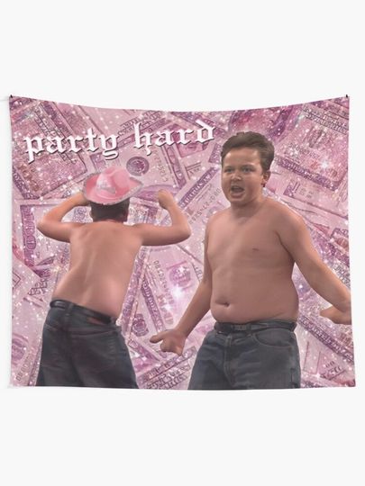 Discover Gibby from iCarly Tapestry