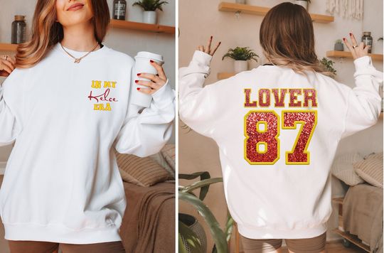 Discover In My Kelce Era Sweatshirt, Chief Era Sweatshirt
