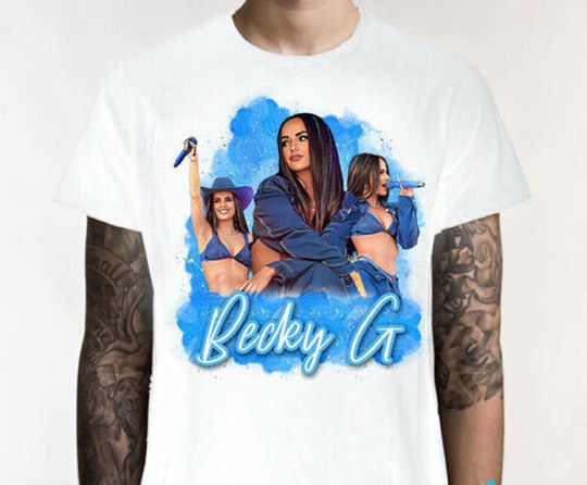 Discover Becky G Cool Print T-Shirt - Perfect for Fans T Shirt
