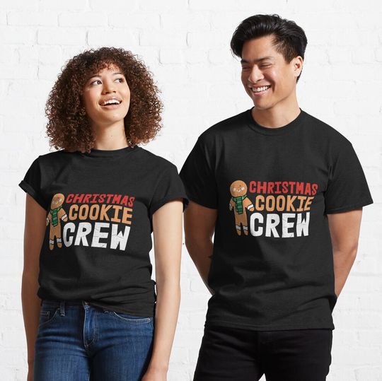 Discover Christmas Design Cookie Crew Bakers Classic T-Shirt