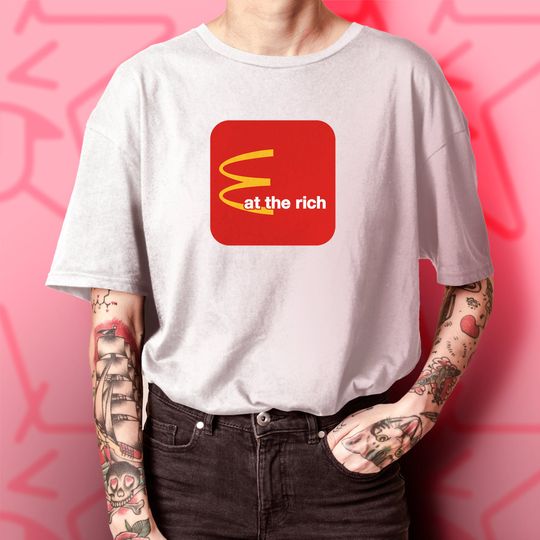 Discover Socialist t-shirt Eat the Rich Shirt for Pro-Labor tshirt for Anti-Capitalist Funny T Shirt Gift