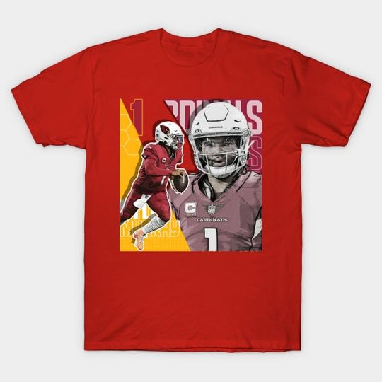 Discover Kyler Murray Football Paper Poster Cardinals - Kyler Murray - T-Shirt