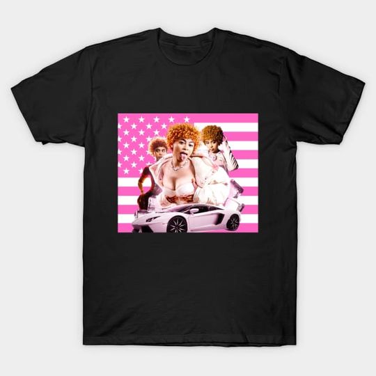 Discover Ice Spice Flag - Rapper - T-Shirt