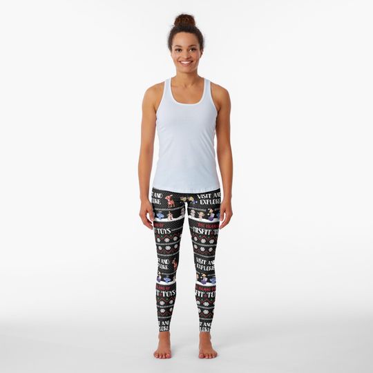 Discover The Island of Misfit Toys Rudolph Christmas Sweater Leggings