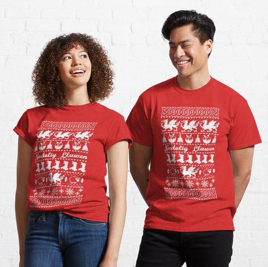 Discover Welsh Christmas  Classic T-Shirt