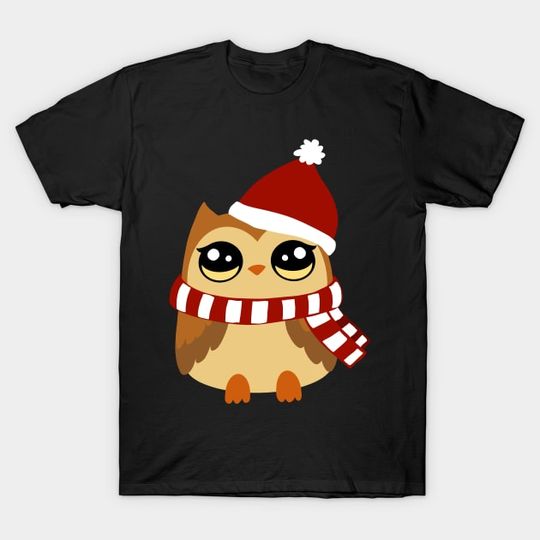 Discover Christmas Owl - Christmas Owl - T-Shirt