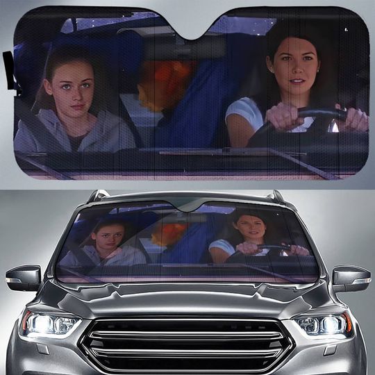 Discover Gilmore Girls Car Sunshade | The Road Trip to Harvard  Car Sunshade