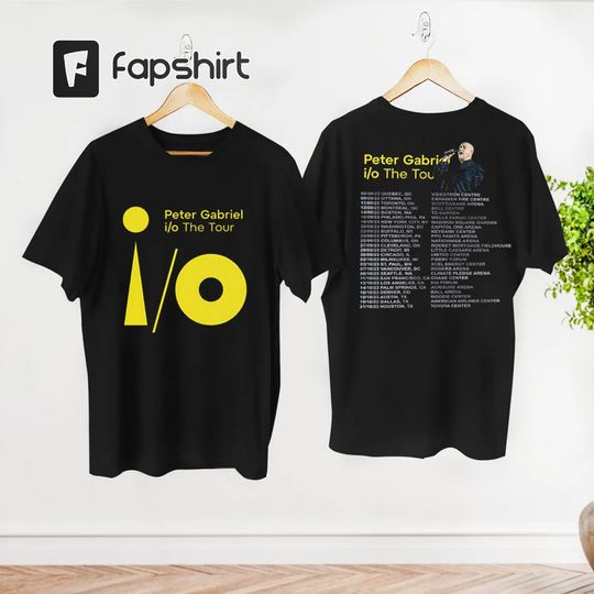 Discover Peter Gabriel i/o The Tour 2023 Fan T-Shirt