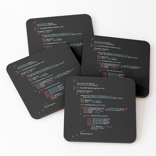 Discover Is This The Real Life Coding Programming Color Coasters