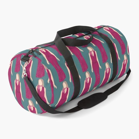 Discover Barbie in her boss outfit going to mattel office Duffel Bag