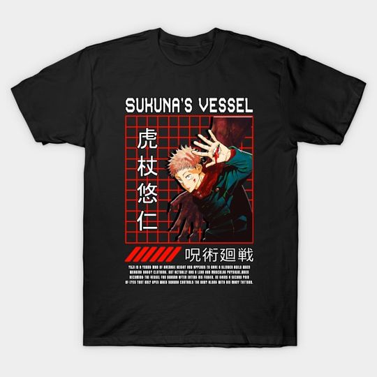 Discover Yuji Itadori I In Blood BOX - Jujutsu Satoru - T-Shirt