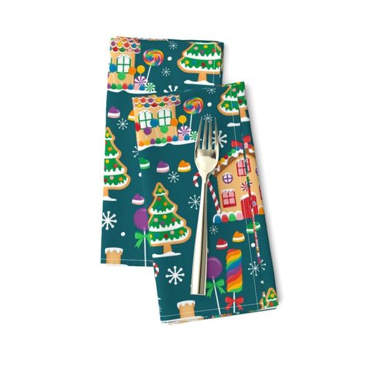 Discover Holiday Gumdrop Lollipop Napkins