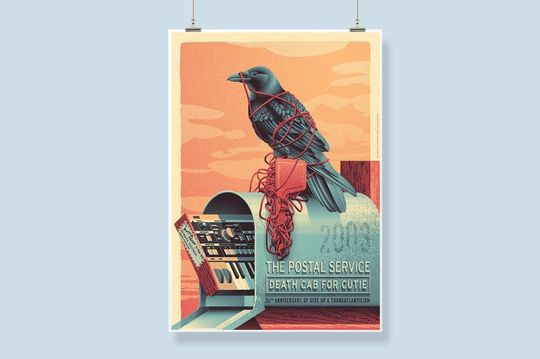 Discover Show Death Cab For Cutie Give Up Sep 30 2023 Austin, TX Poster