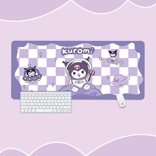 Discover My Melody and Kuromi Mouse Pad Kawaii Gaming Mouse Cute