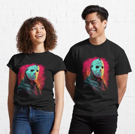 Discover Jason Friday 13th Hockey Classic T-Shirt