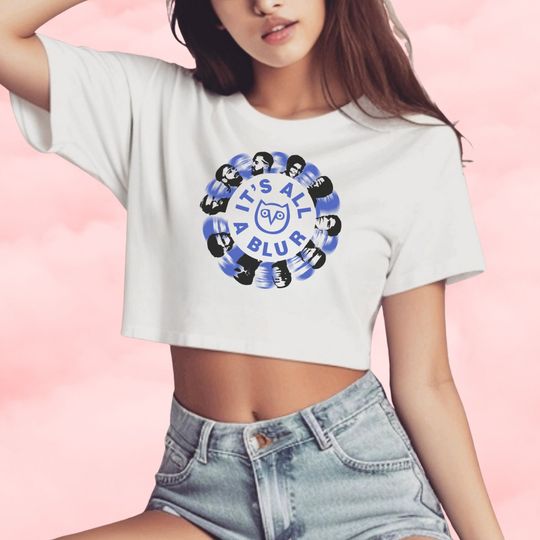 Discover Drake It's All A Blur Tour Crop Top | Drake 21 Savage Crop Top