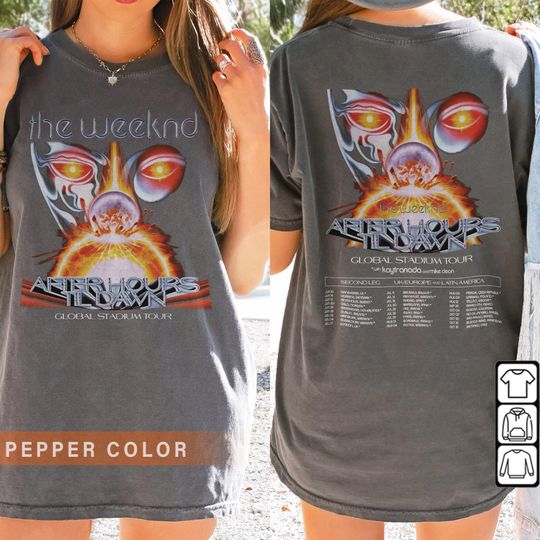 Discover The After Hours Til Dawn 2023 Tour Shirt, After Hours Tour
