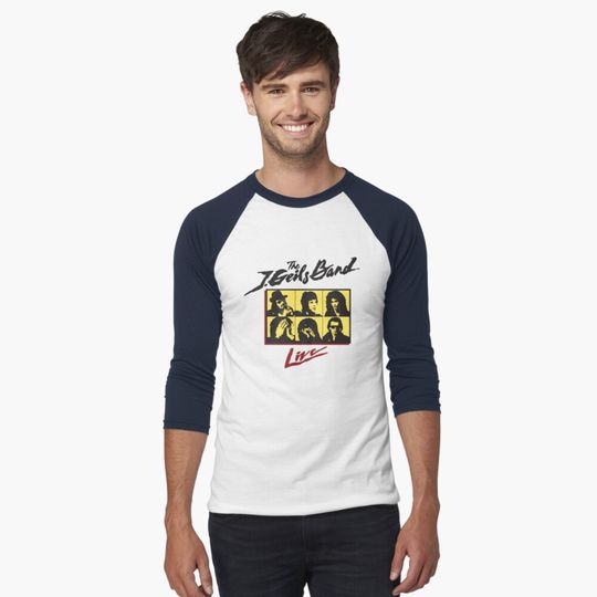 Discover Birthday Gift J. Geils Band Live Baseball Tee