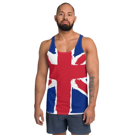 Discover Union Jack Unisex Tank Top