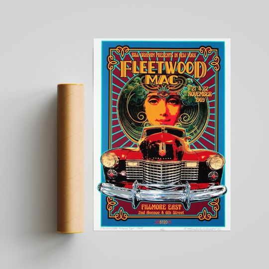 Discover Fleetwood Mac | Vintage music posters, Music concert posters