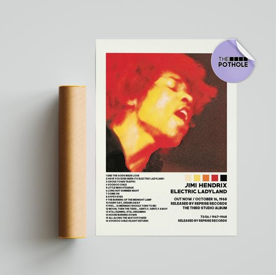 Discover Jimi Hendrix Posters / Electric Ladyland Poster