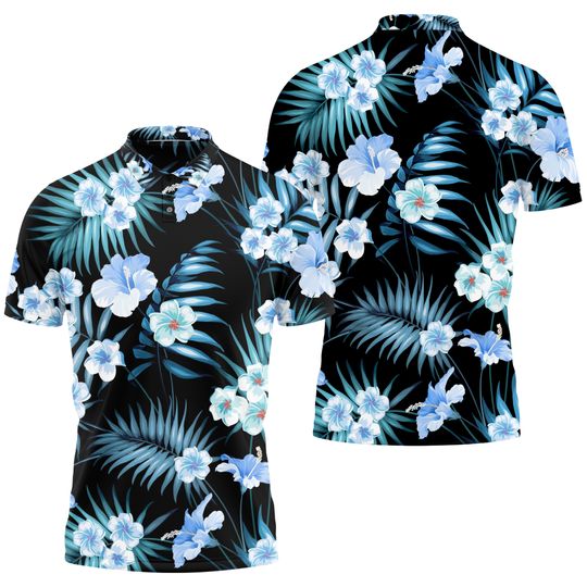 Discover Flowers Polo T-Shirts