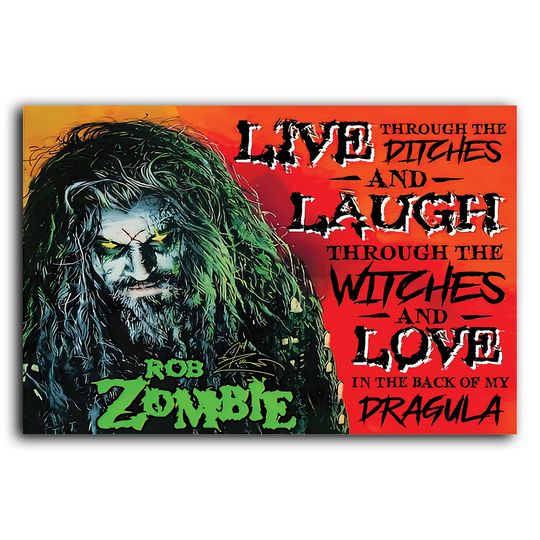 Discover Rob Zombie Dragula Canvas