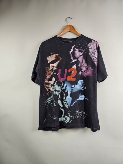 Discover 90s U2 Achtung Baby Zoo TV Tour 3D Tshirt