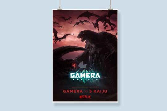 Discover Gamera Rebirth 2023 Poster
