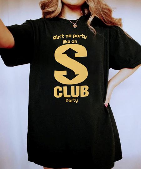 Discover S Club 7 Shirt, 90s Music Band Shirt, Tour Music T-Shirt