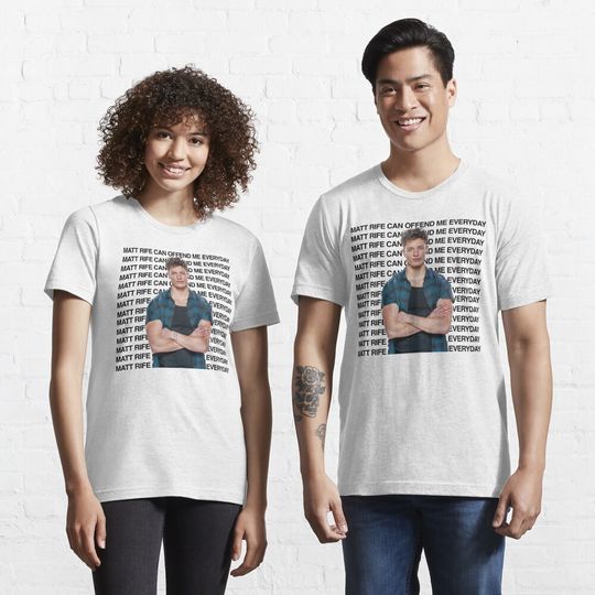 Discover Funny Matt Rife in Frame Artwork Essential T-Shirt Comedian T-Shirt