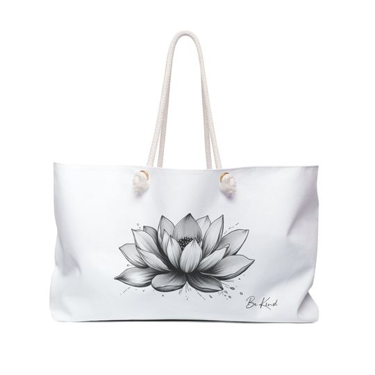 Discover Lotus Weekender Bag